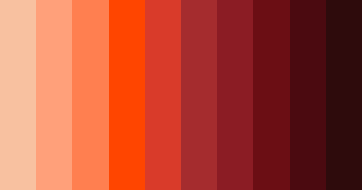 Download red circus color palette PNG image (landscape)