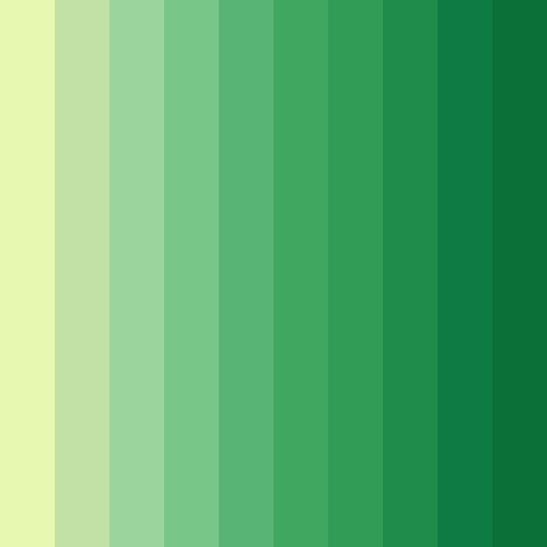 Download electric verdance color palette PNG image (square)