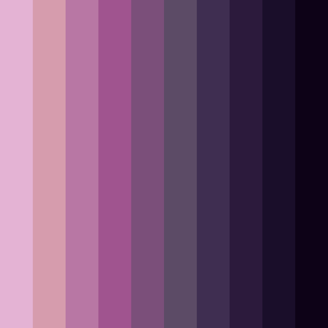 Download dark purple color palette PNG image (square)