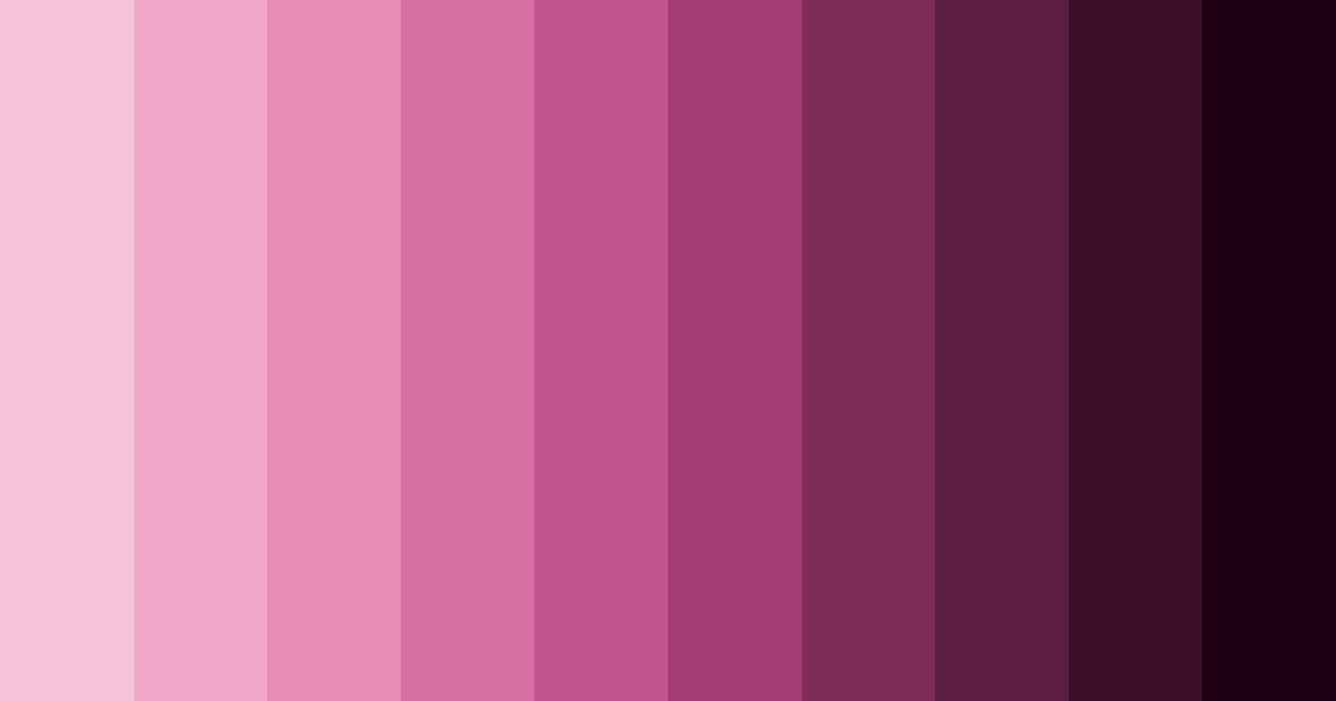 Download pink delusion color palette PNG image (landscape)