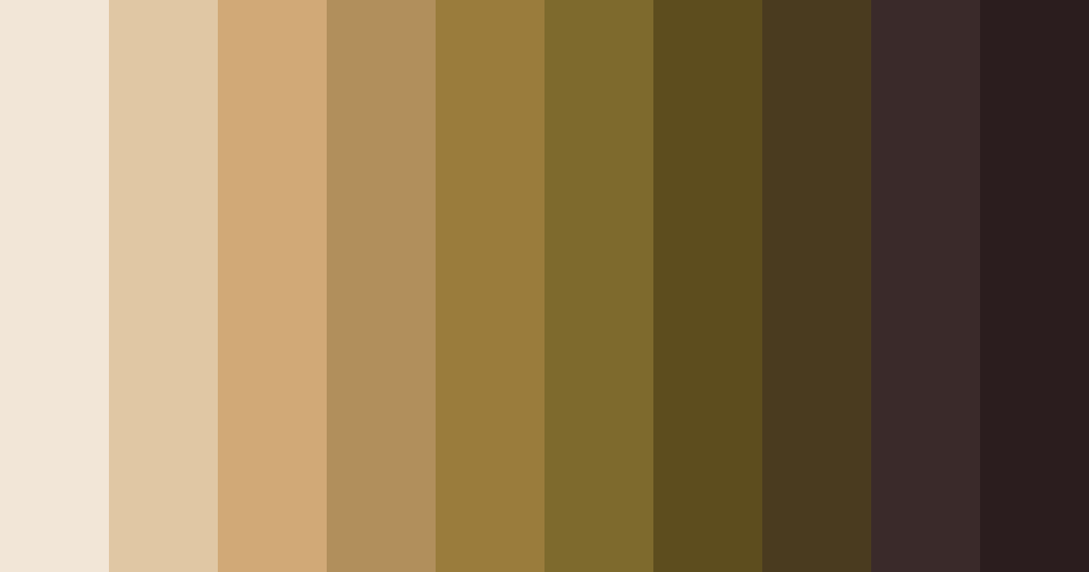 Download opulent elegance color palette PNG image (landscape)