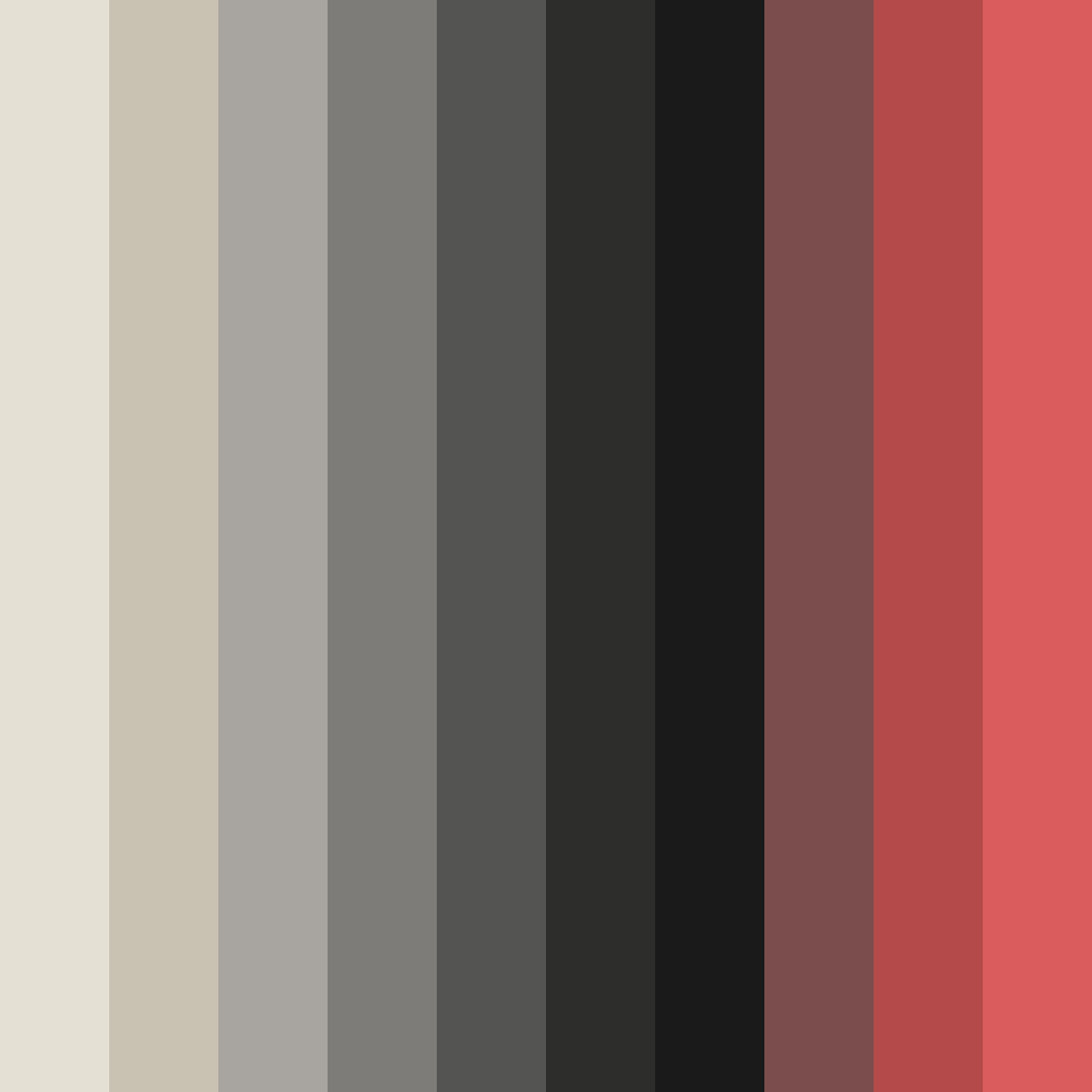 Download dark coal color palette PNG image (square)