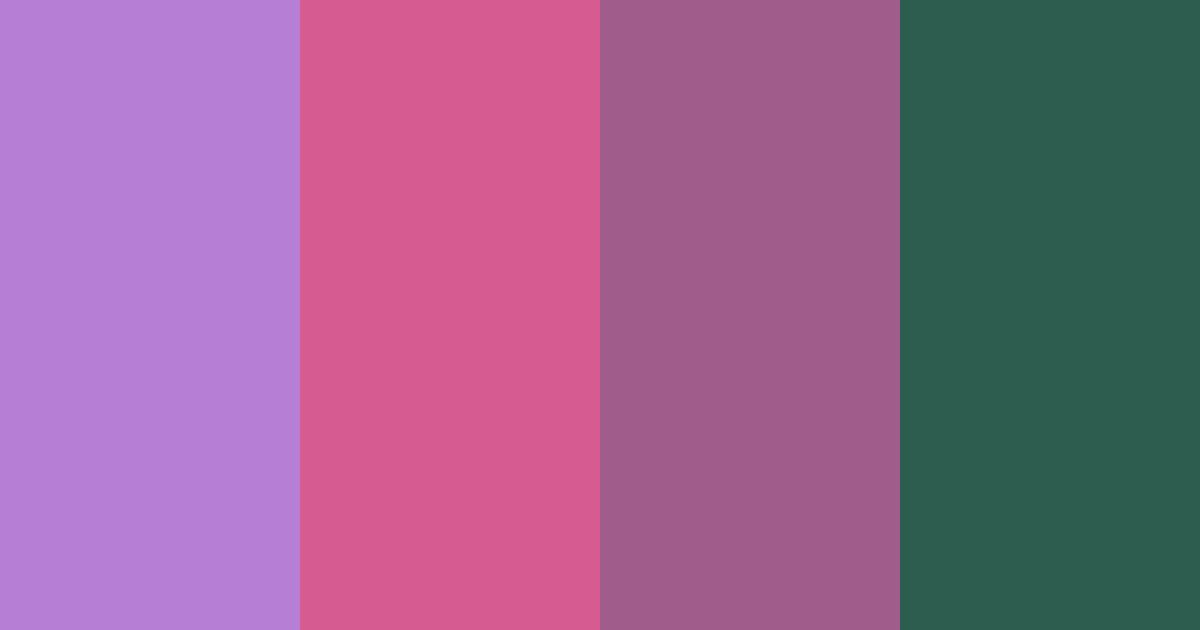 Download mystic garden color palette PNG image (landscape)