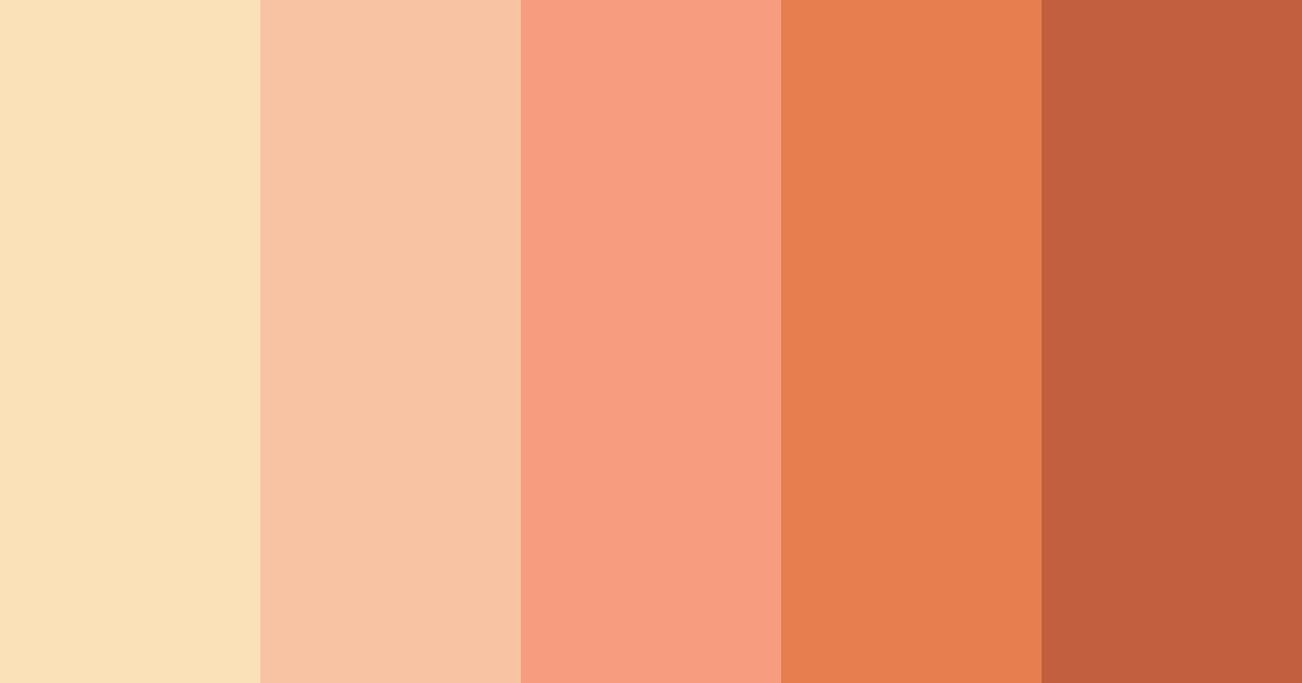 Download sandy dawn glow color palette PNG image (landscape)