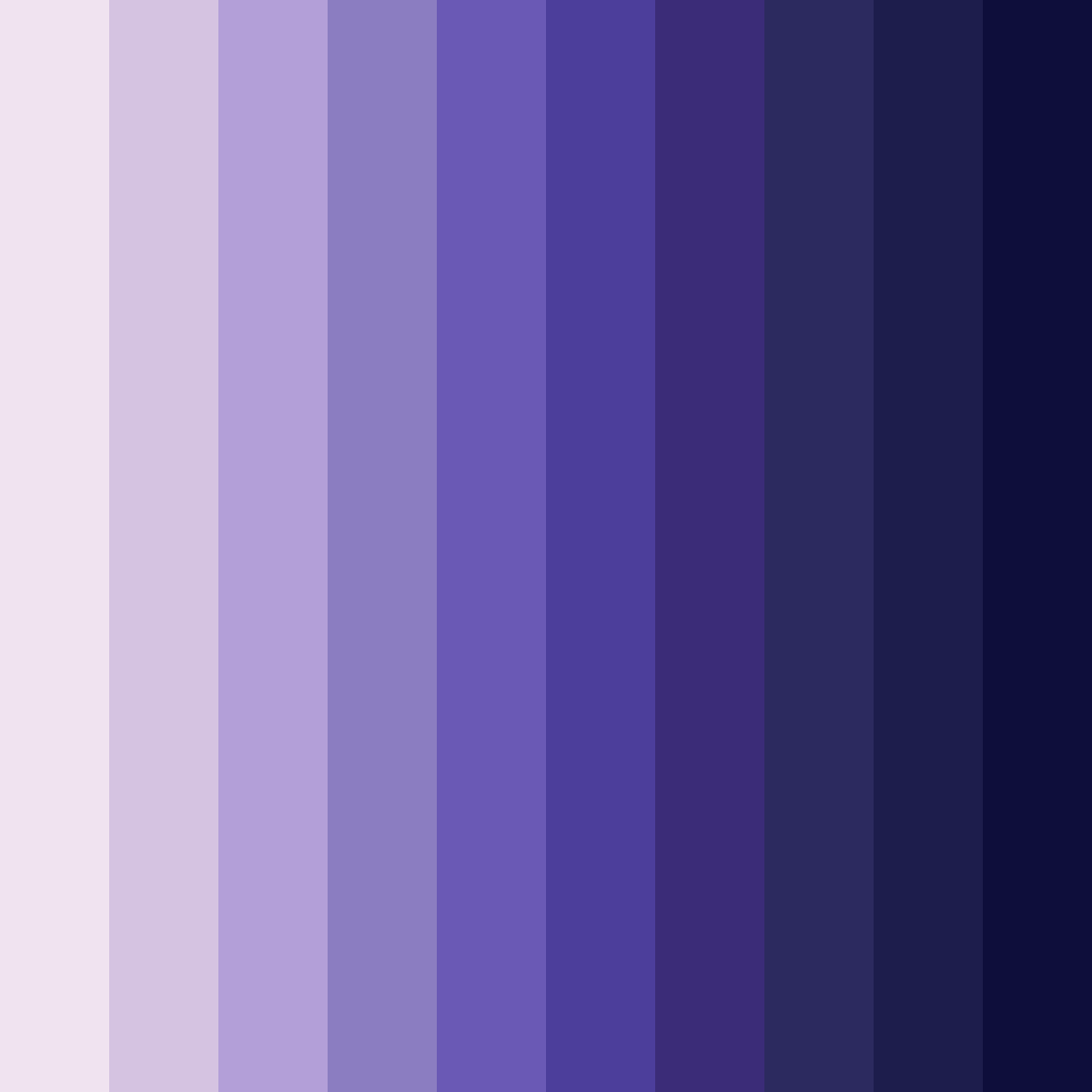 Download whimsical twilight color palette PNG image (square)