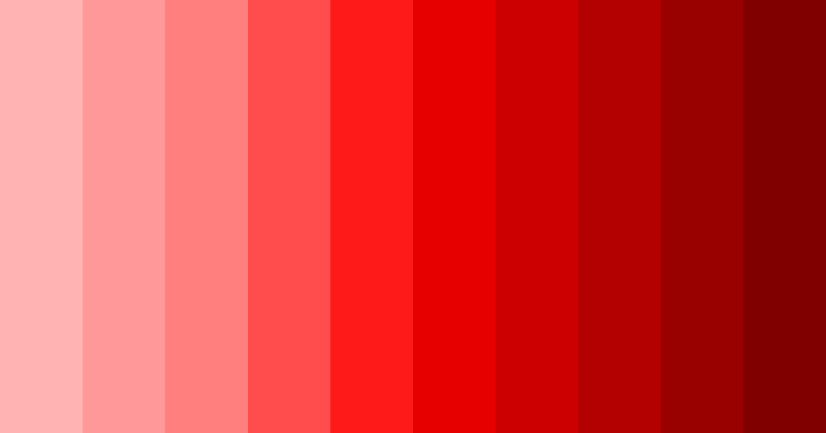 Download red candy color palette PNG image (landscape)
