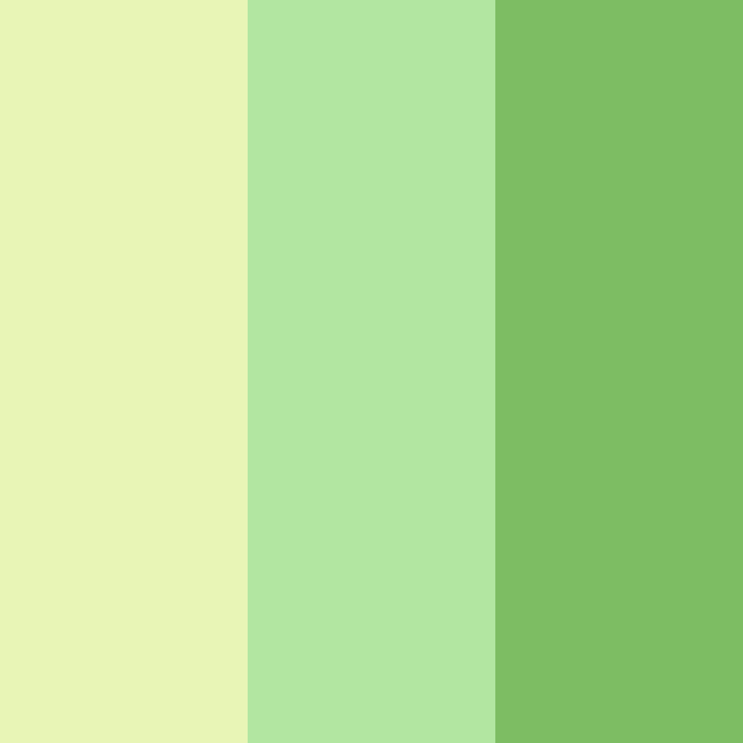 Download spring awakening color palette PNG image (square)