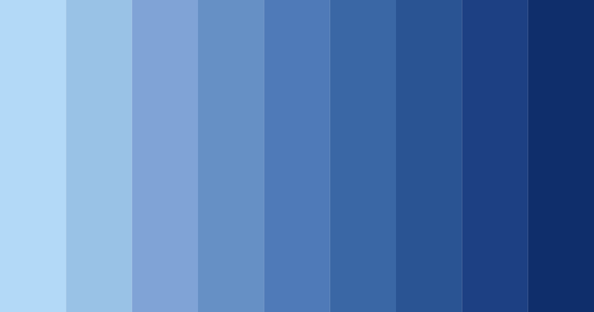 Download sugarcoated blues color palette PNG image (landscape)