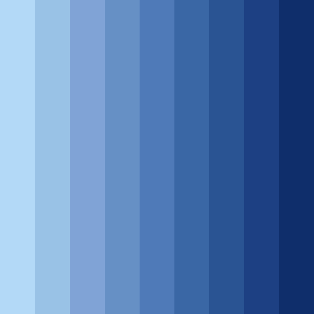 Download sugarcoated blues color palette PNG image (square)