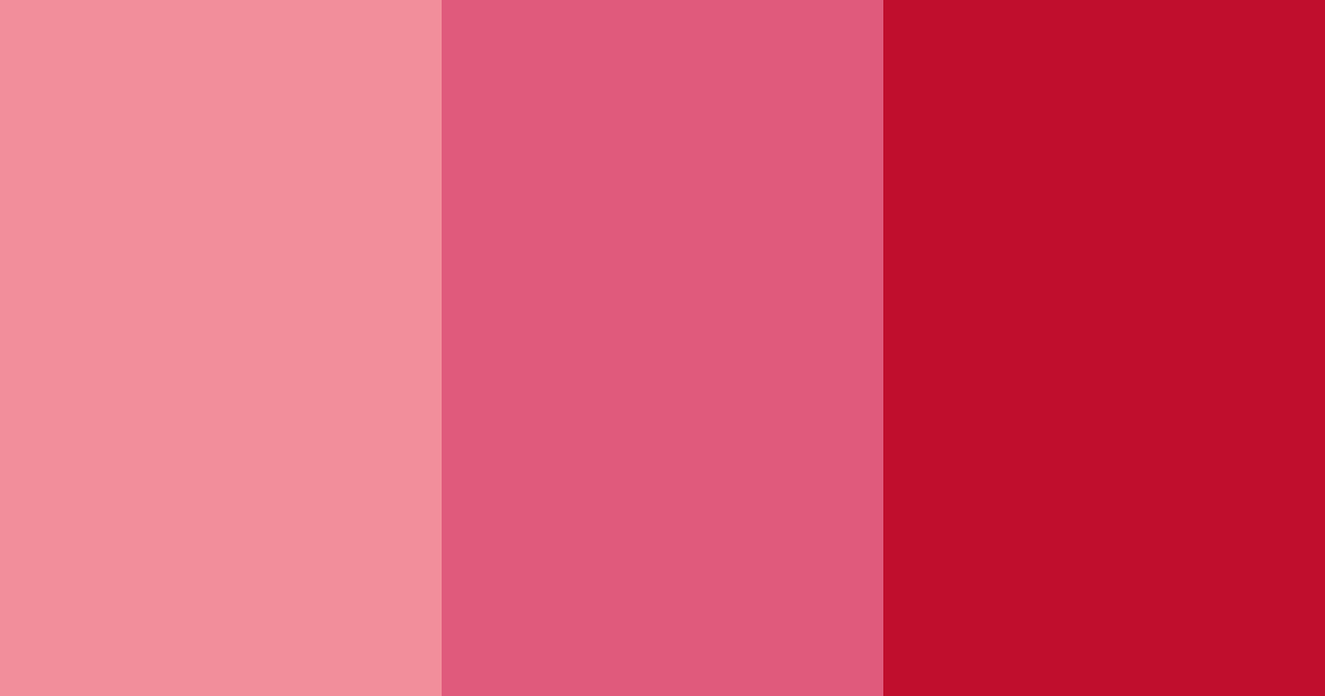 Download bright red color palette PNG image (landscape)