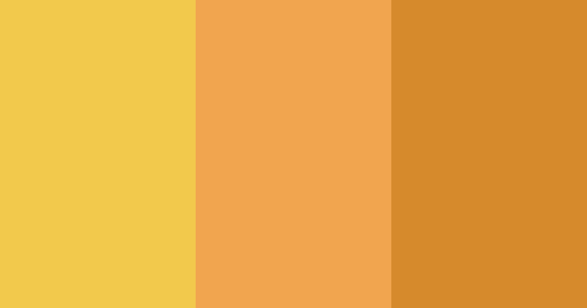 Download golden spring color palette PNG image (landscape)