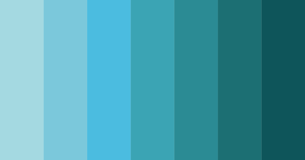 Download oceanic serenity color palette PNG image (landscape)