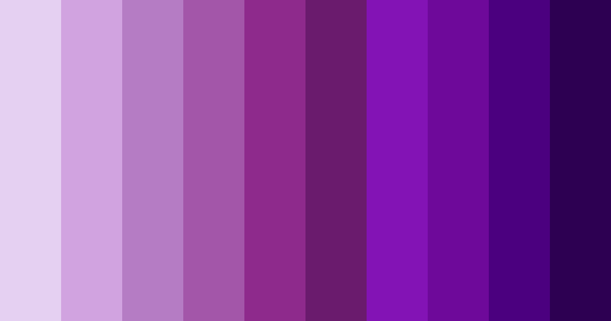 Download mystic amethyst color palette PNG image (landscape)