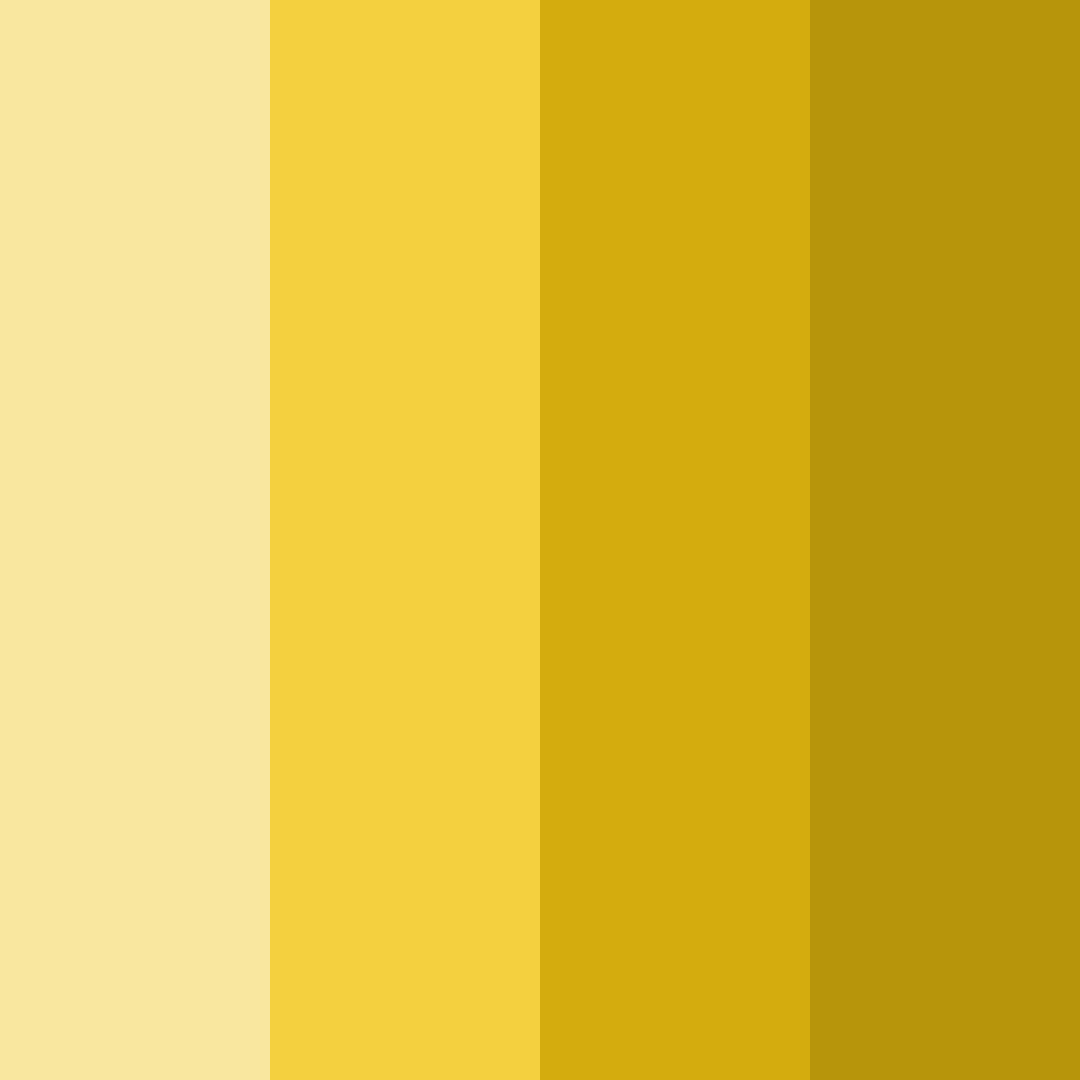 Download sunlit meadow color palette PNG image (square)