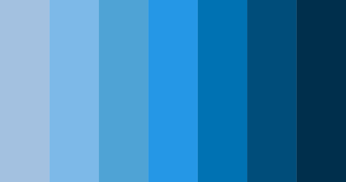 Download blue sky color palette PNG image (landscape)