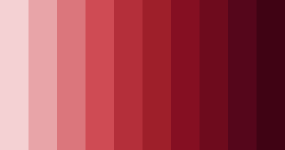 Download deep burgundy color palette PNG image (landscape)