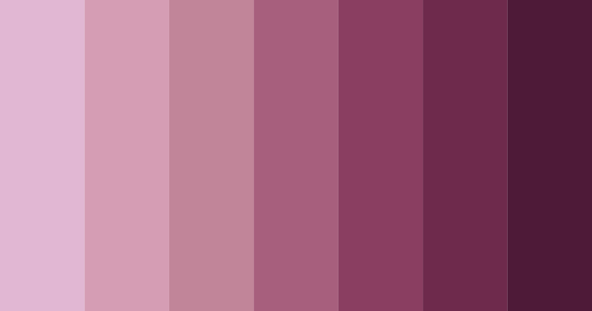 Download velvet twilight color palette PNG image (landscape)