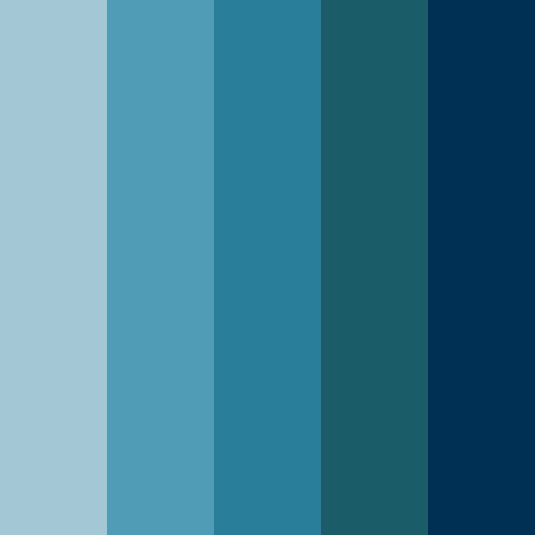 Download dark teal color palette PNG image (square)