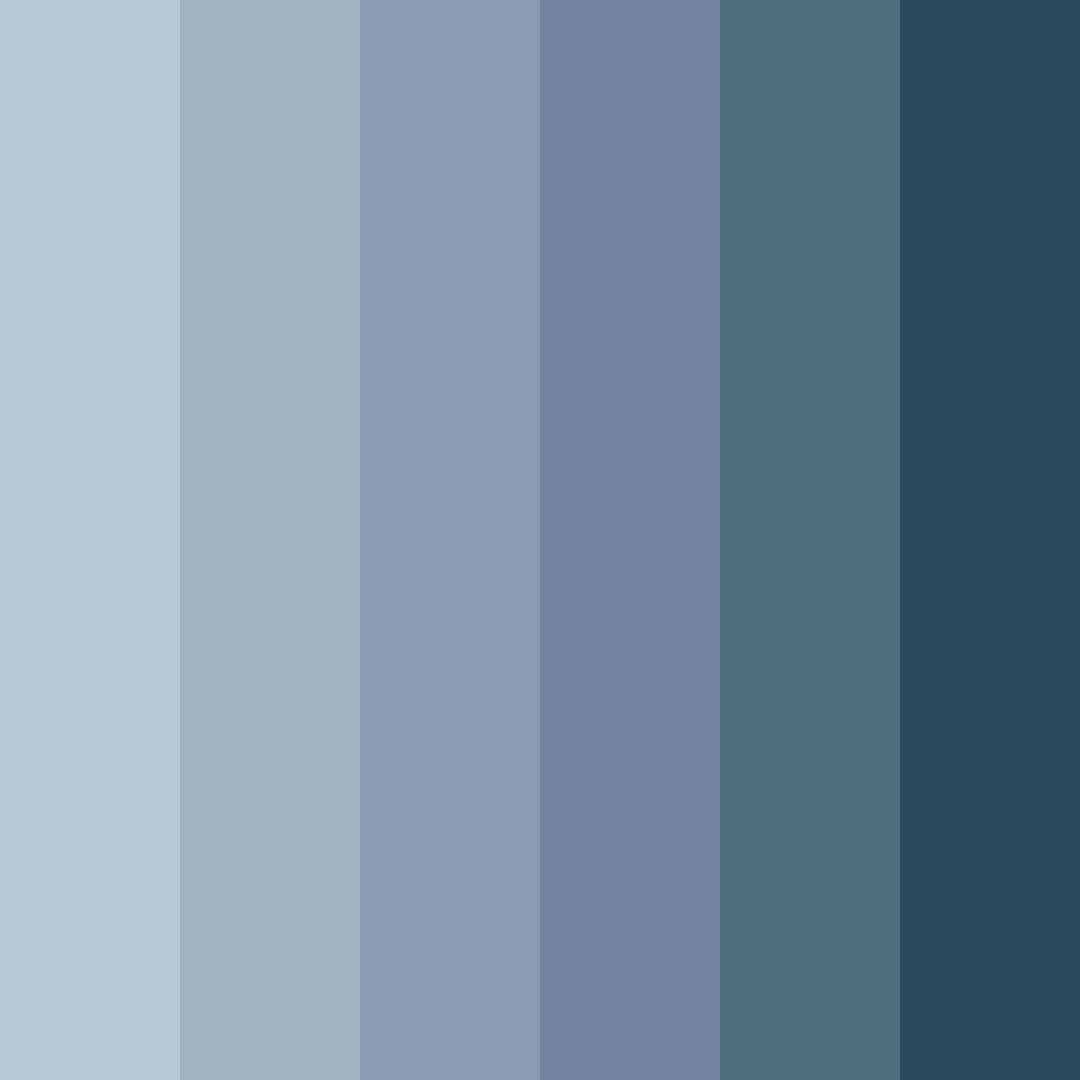 Download oceanic mist color palette PNG image (square)