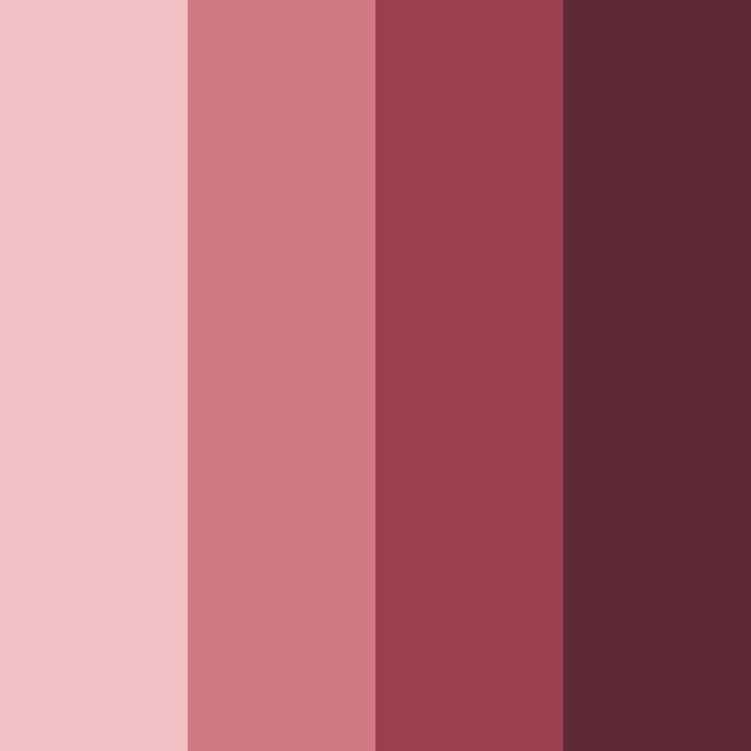 Download crimson elegance color palette PNG image (square)