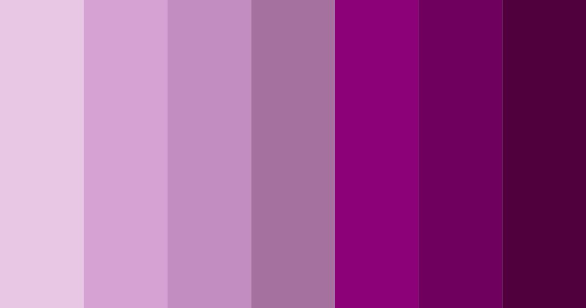 Download glistening purple color palette PNG image (landscape)