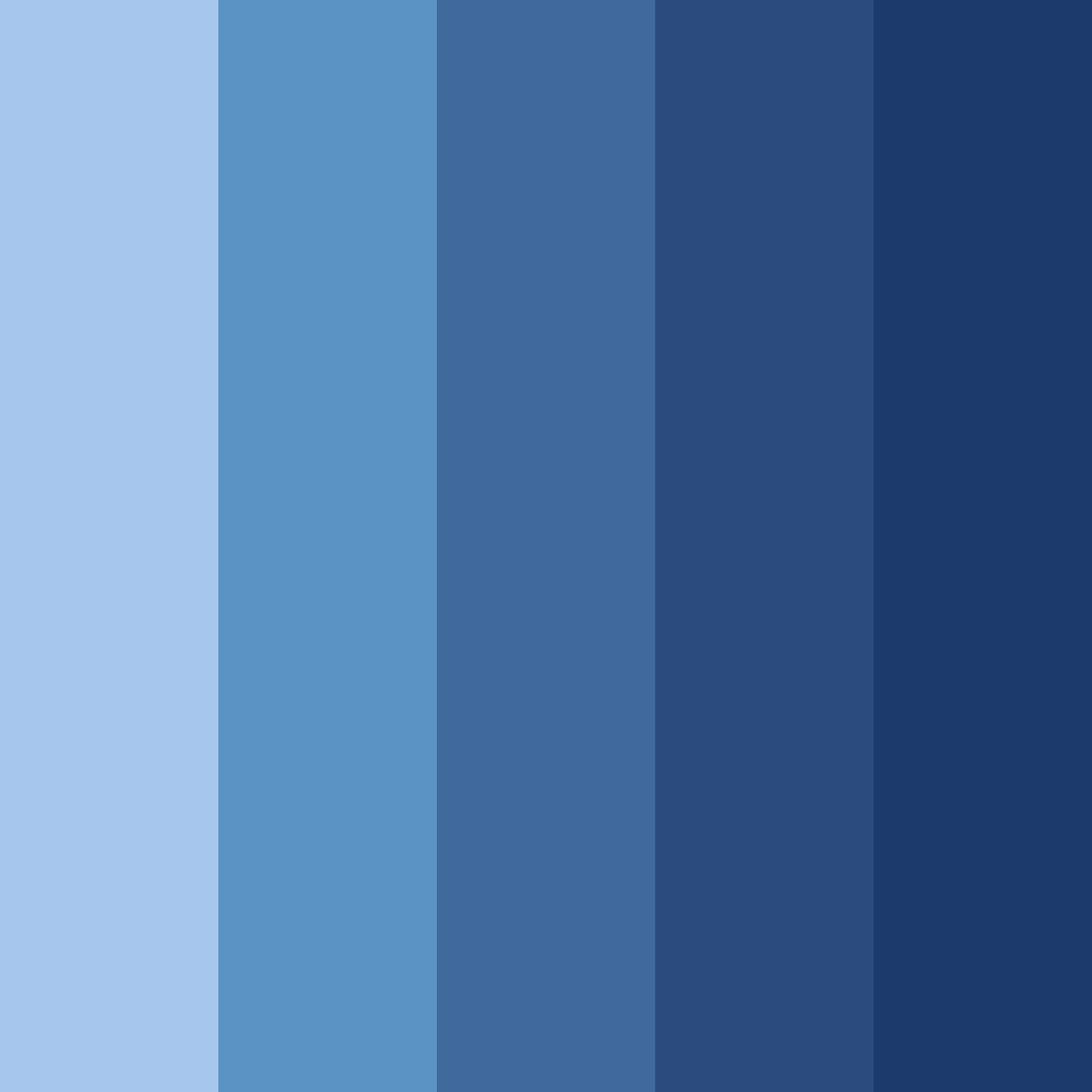 Download blue denim color palette PNG image (square)