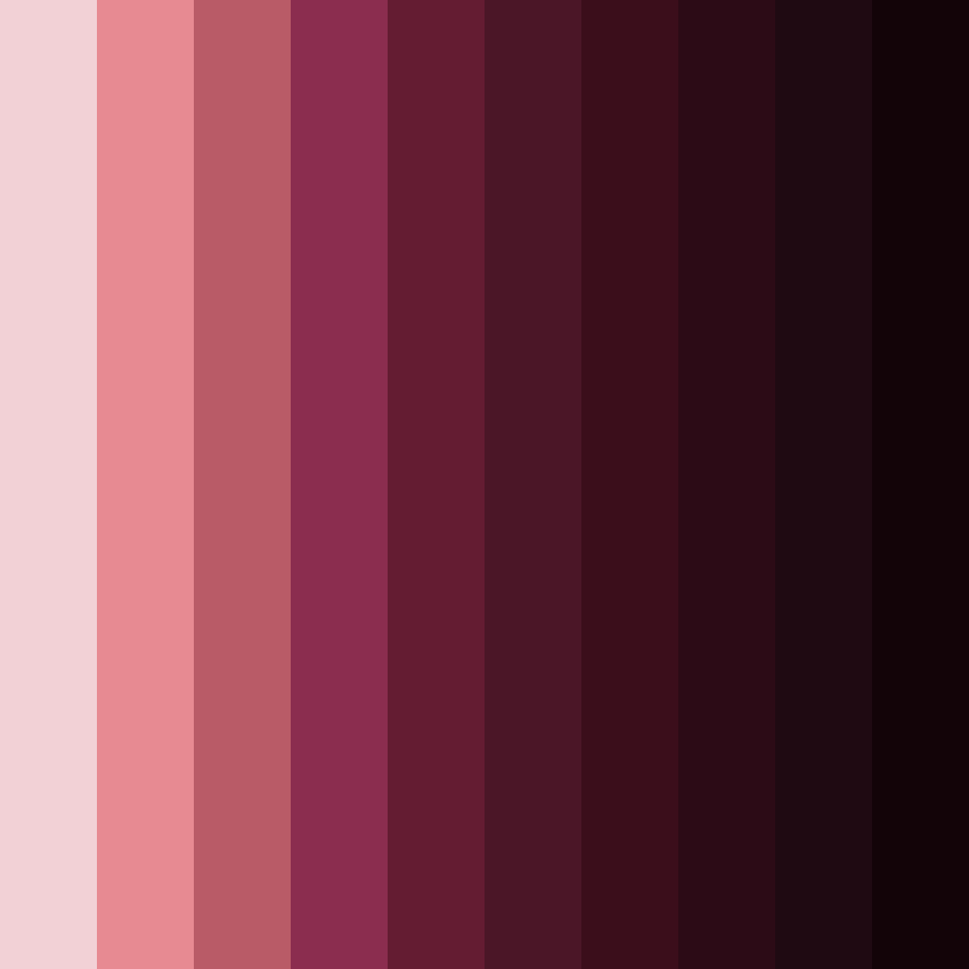 Download crimson depths color palette PNG image (square)