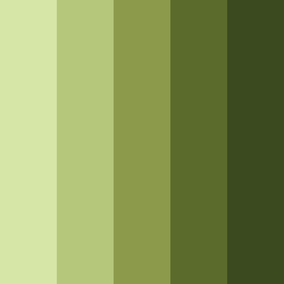 Download olive grove serenity color palette PNG image (square)