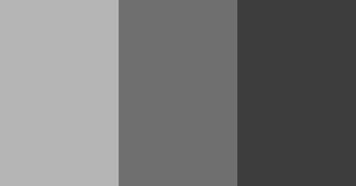 Download shades of black color palette PNG image (landscape)