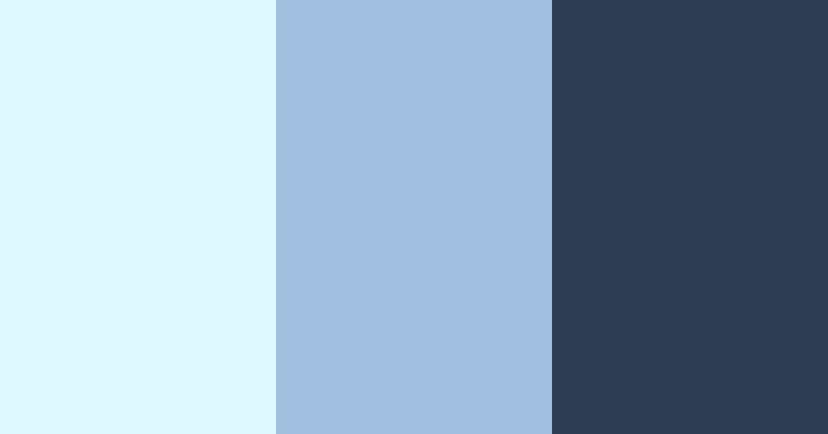 Download cool blue color palette PNG image (landscape)
