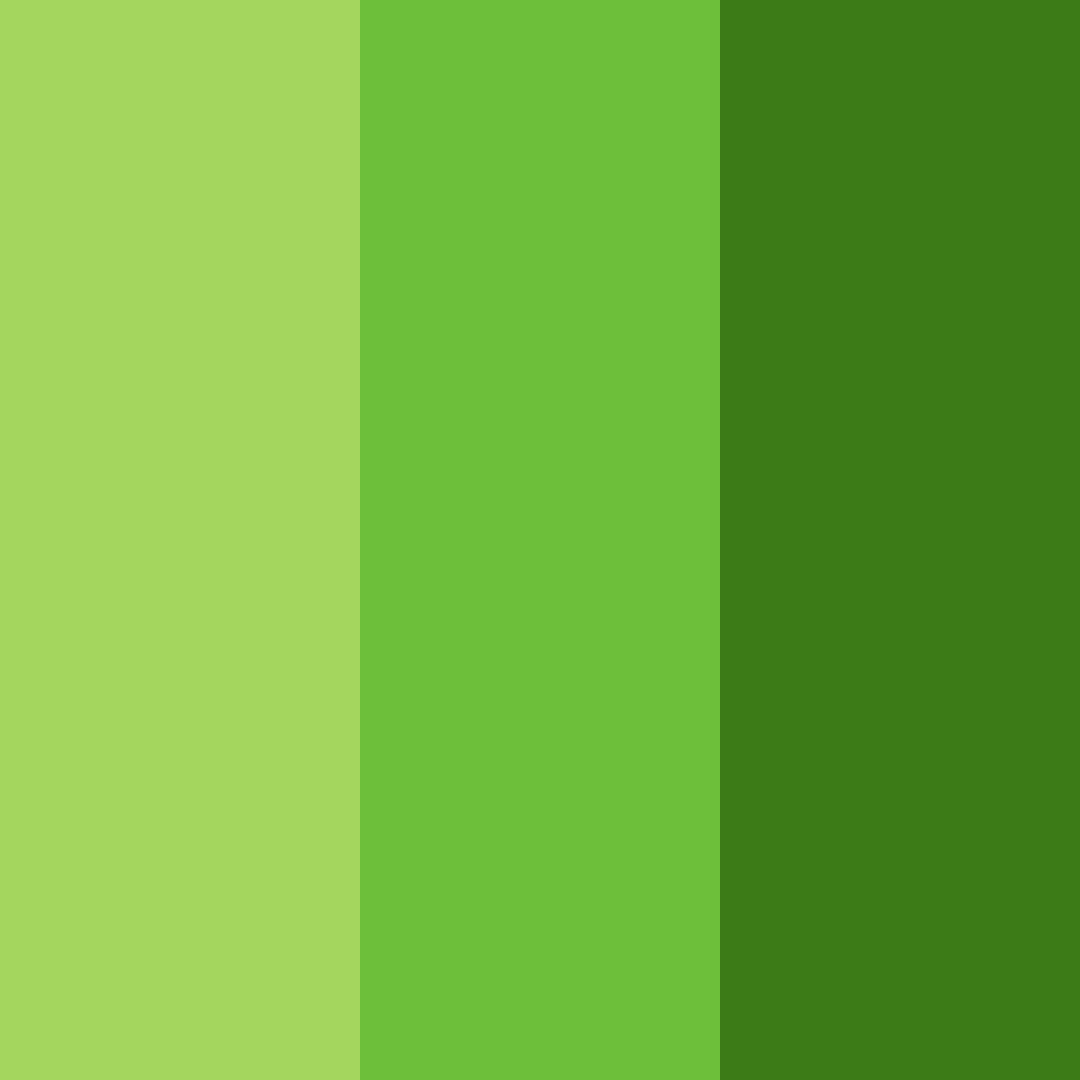 Download bright green gold color palette PNG image (square)