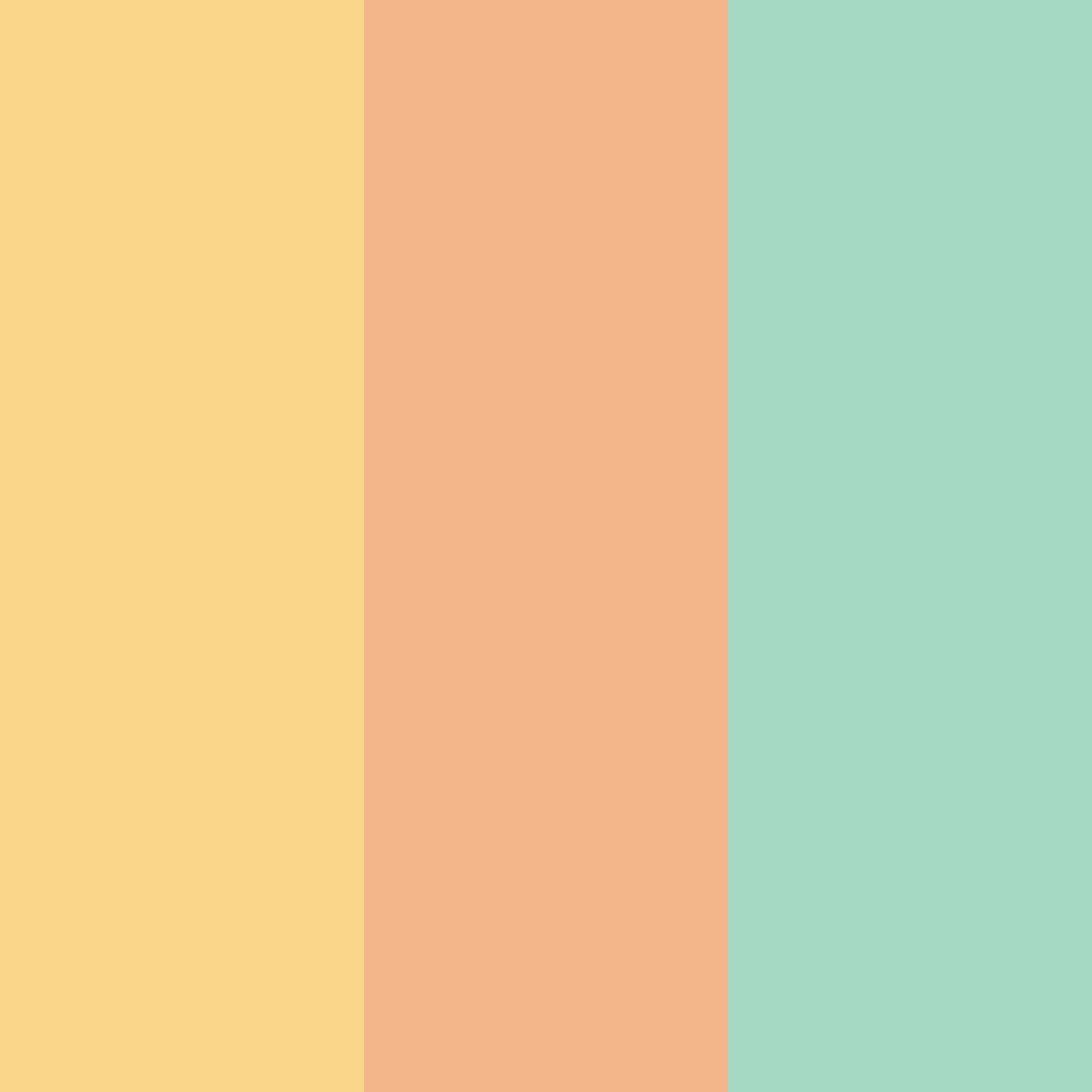 Download sunset blossom color palette PNG image (square)