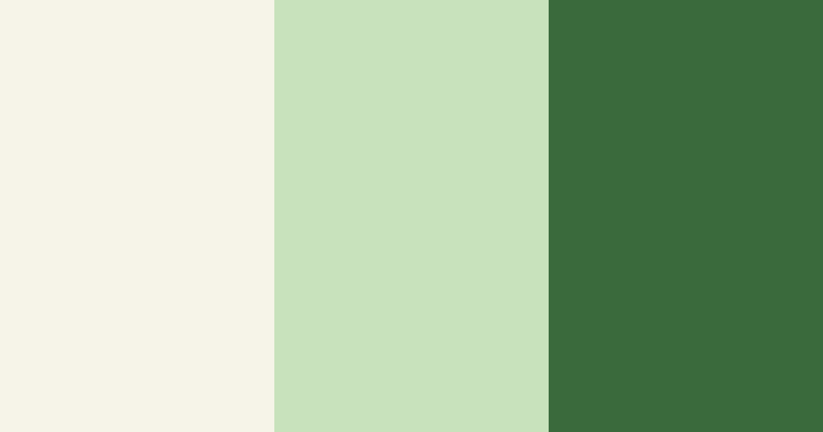 Download sunny green color palette PNG image (landscape)