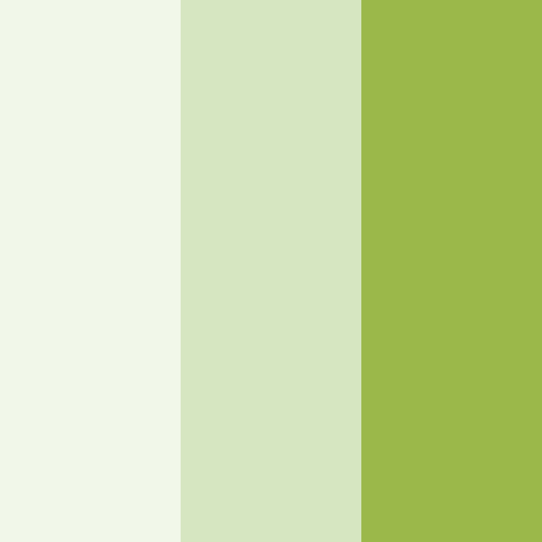 Download vibrant green color palette PNG image (square)
