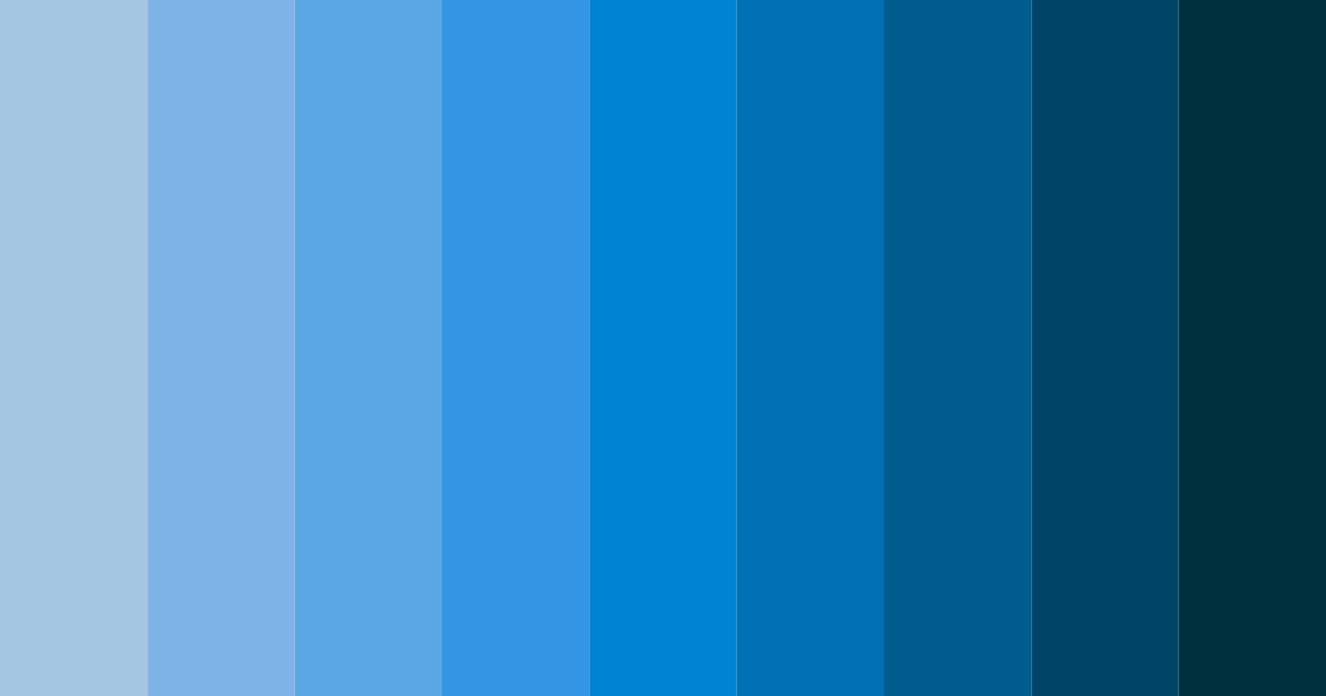 Download oceanic symphony color palette PNG image (landscape)