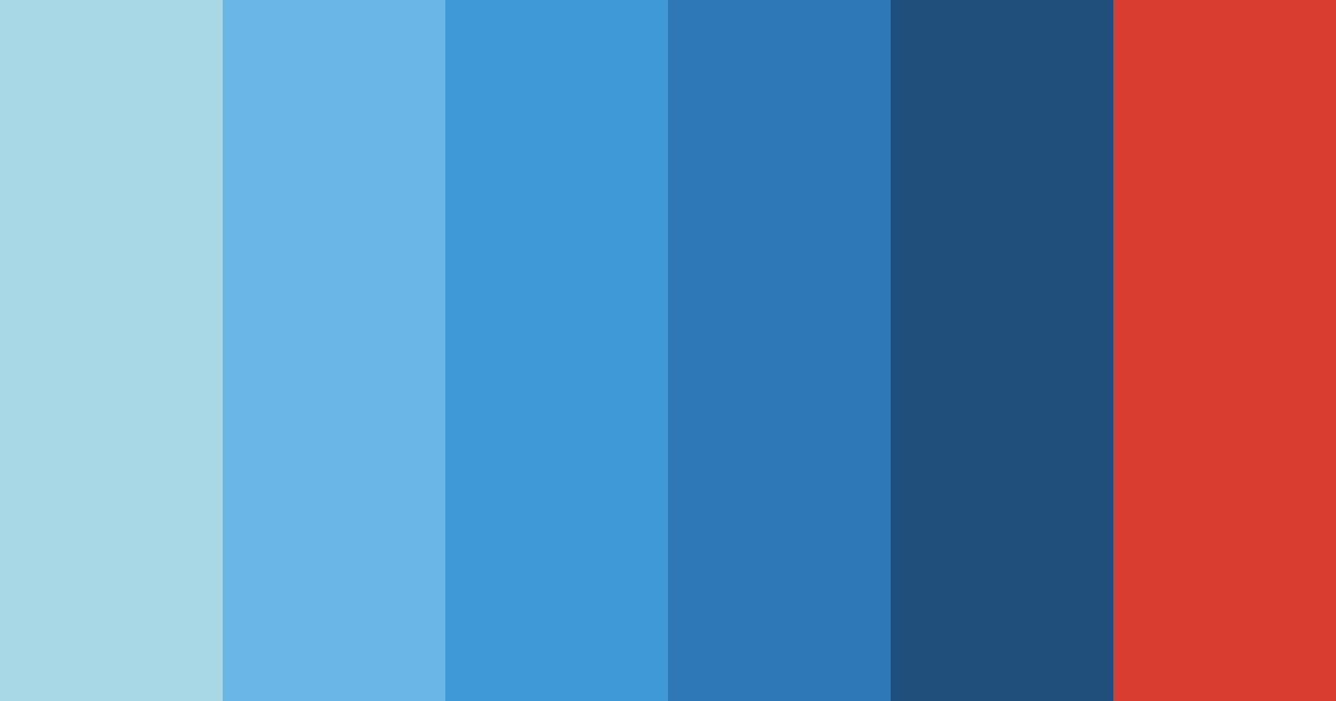 Download blue lagoon color palette PNG image (landscape)
