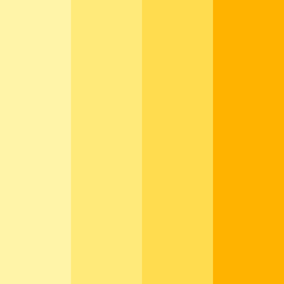 Download sunlit citrus bliss color palette PNG image (square)