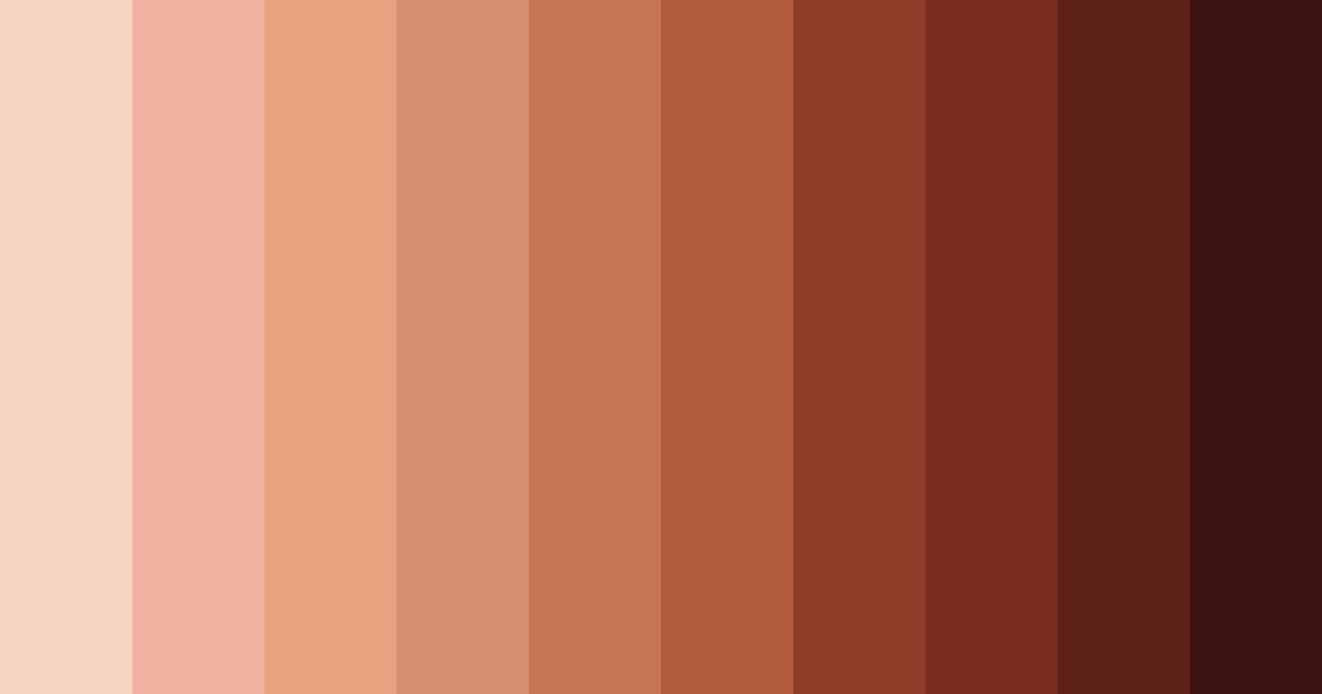 Download earthy embrace color palette PNG image (landscape)