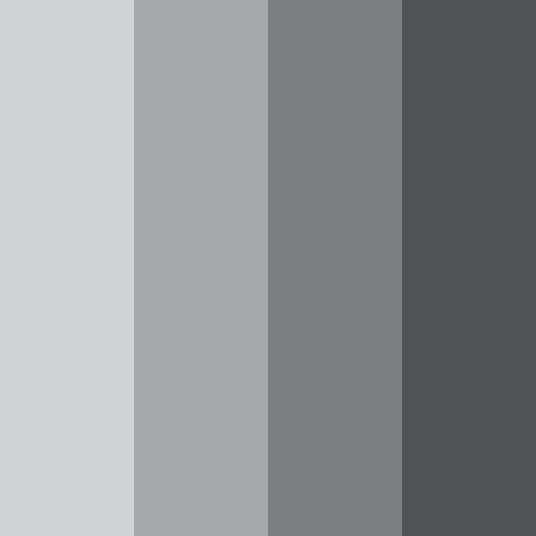 Download gray shades color palette PNG image (square)