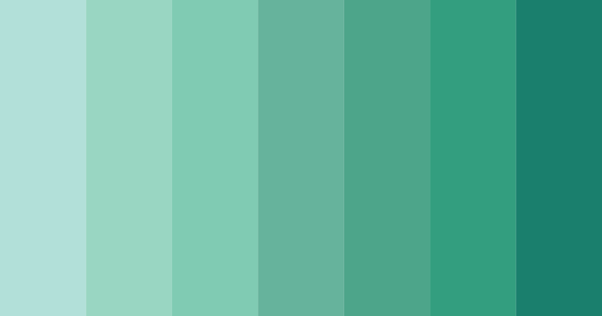 Download aqua oasis color palette PNG image (landscape)