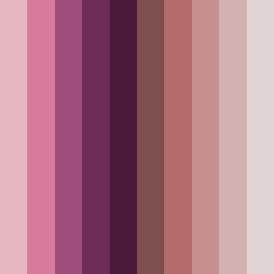 Download dark red color palette PNG image (square)