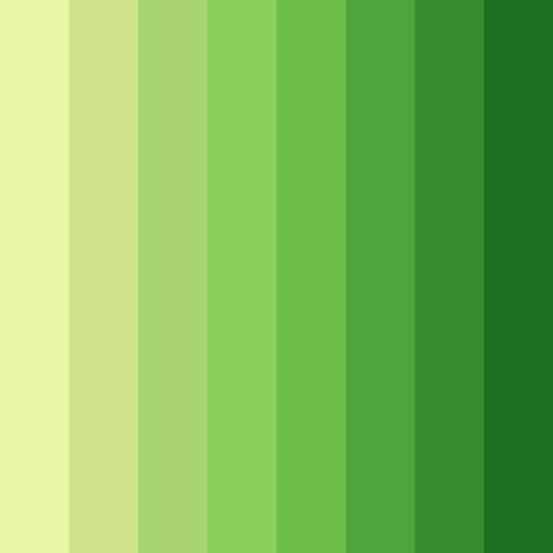 Download bright green color palette PNG image (square)