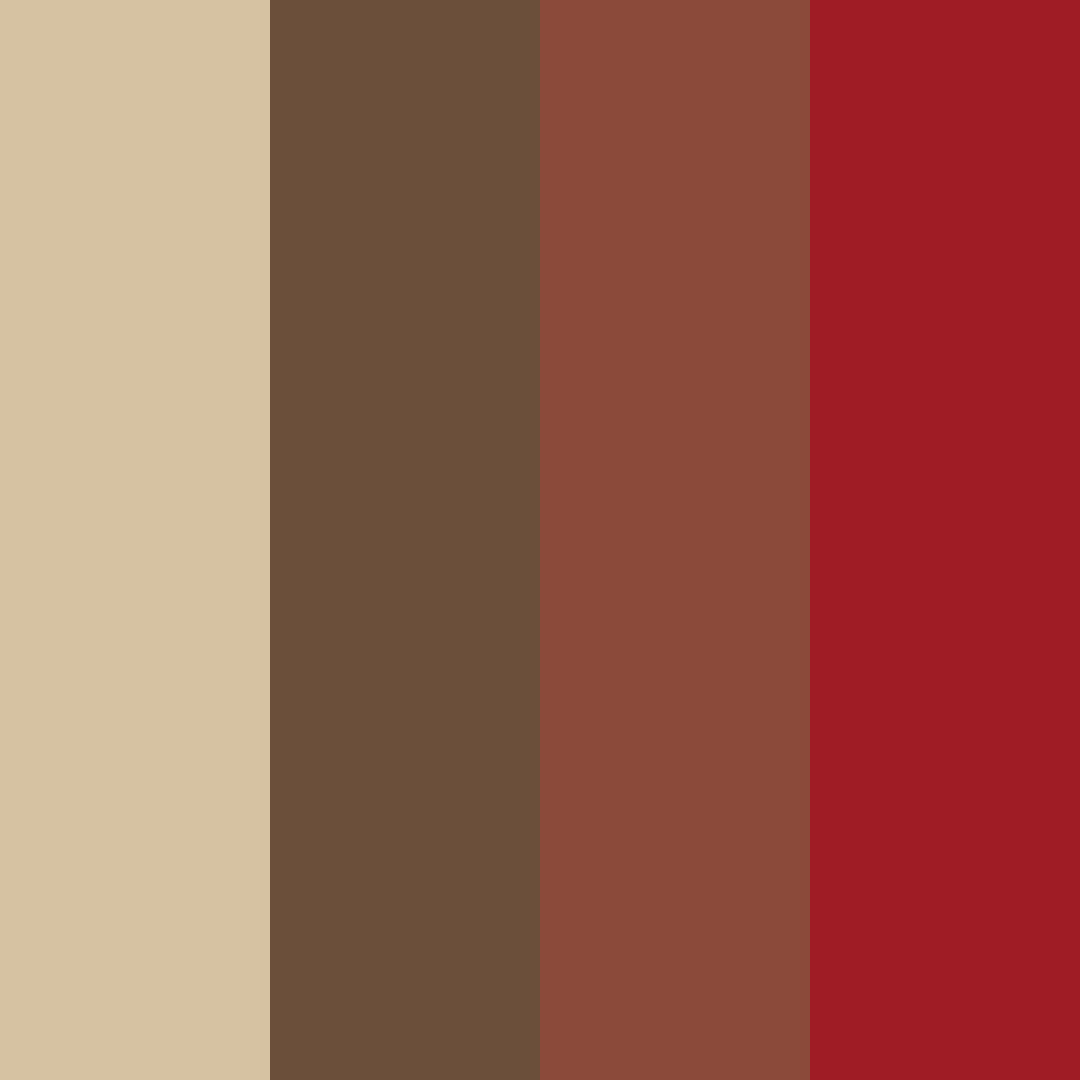 Download brown elegance color palette PNG image (square)