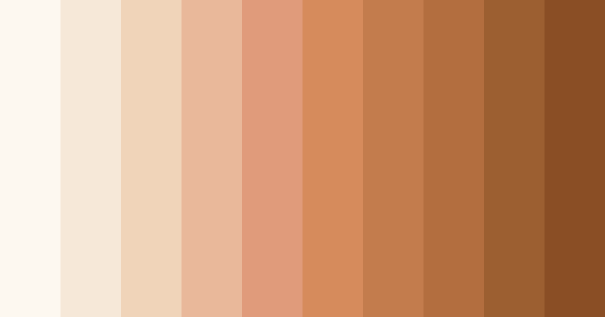 Download sunkissed earthtones color palette PNG image (landscape)