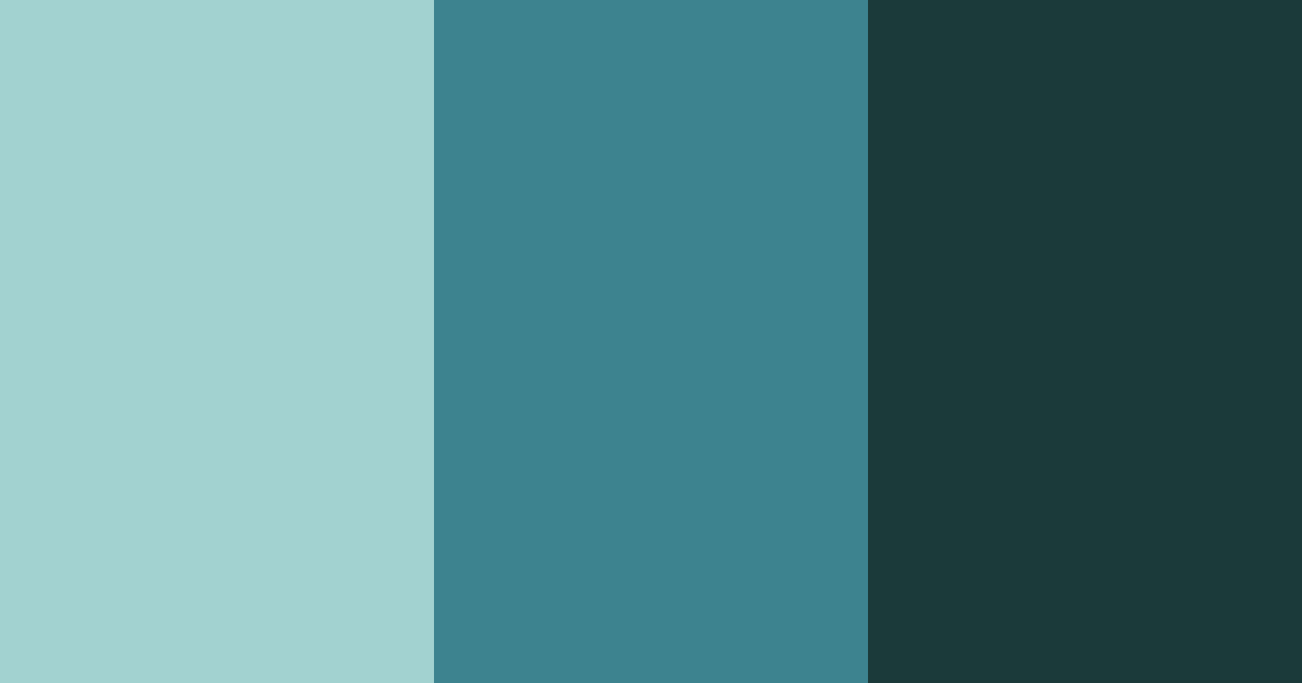 Download mystic teal voyage color palette PNG image (landscape)