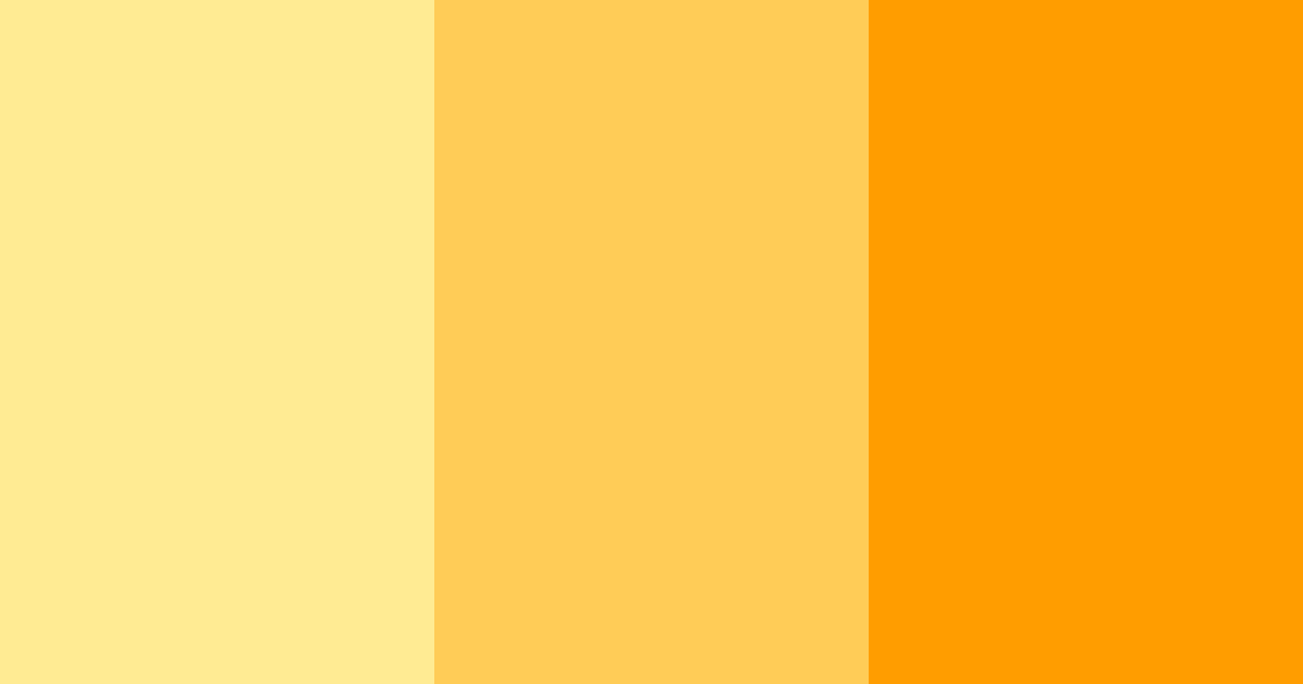 Download sunny citrus burst color palette PNG image (landscape)