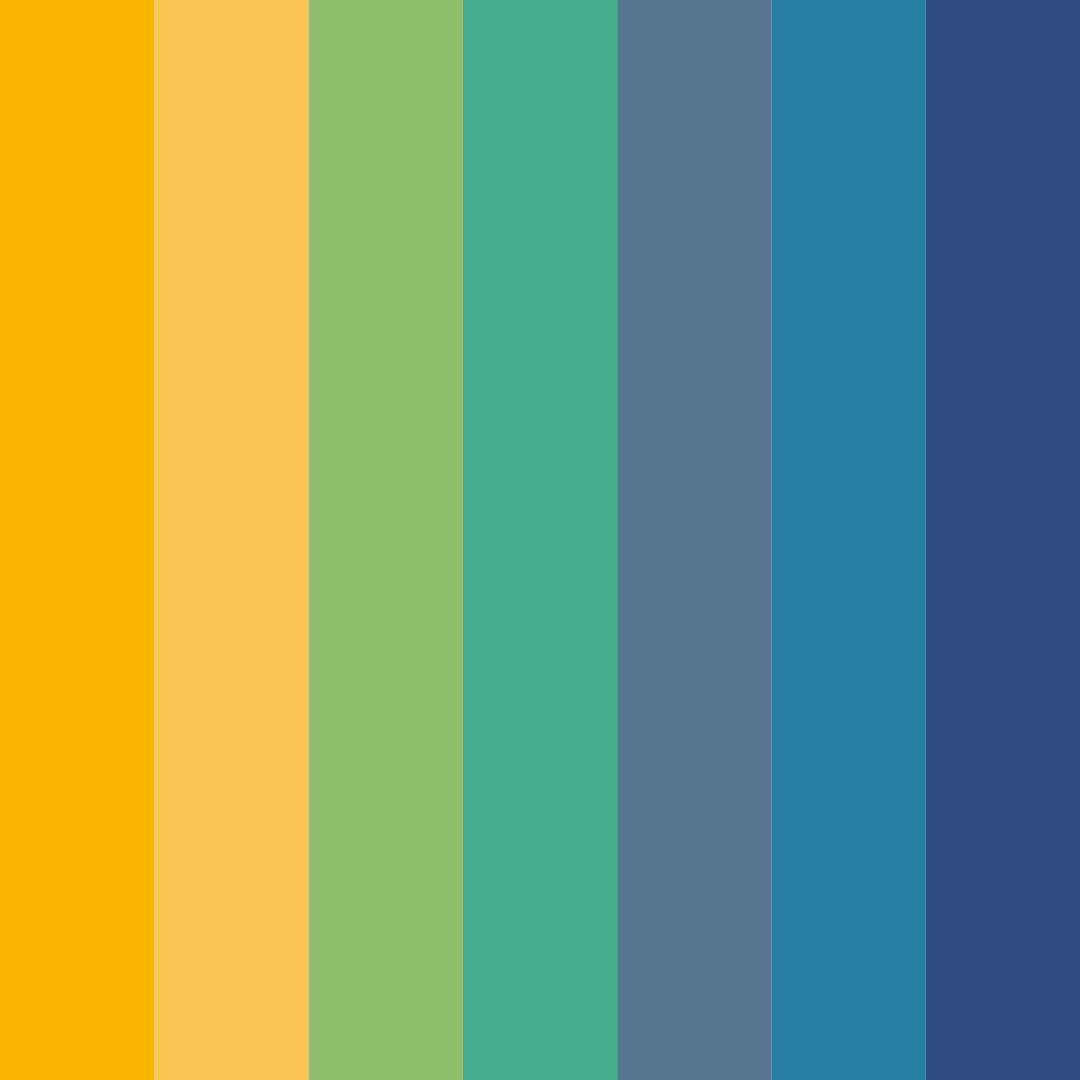 Download colorful bunt color palette PNG image (square)