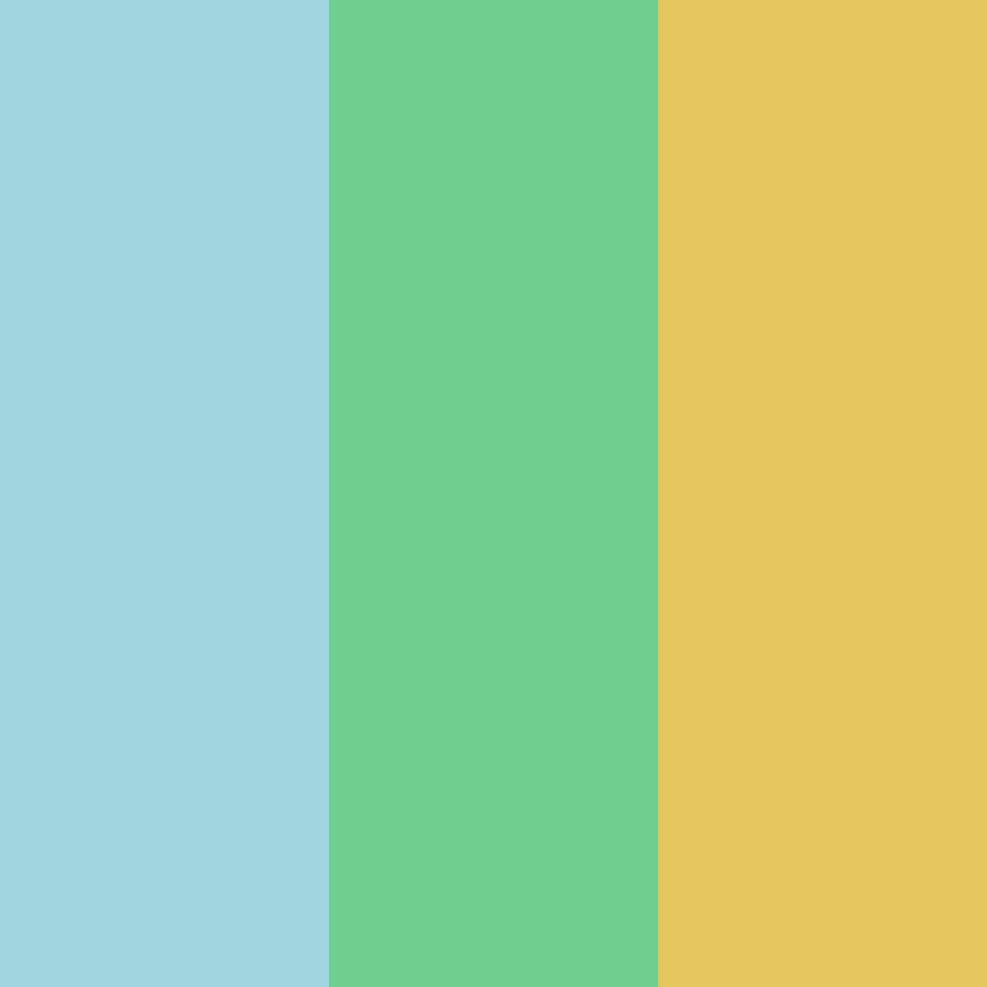 Download celestial garden color palette PNG image (square)