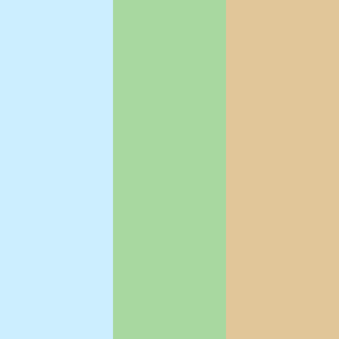Download sky fresh green color palette PNG image (square)