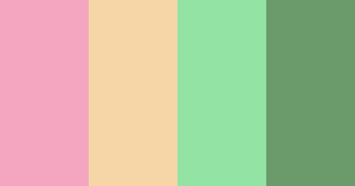 Download blossom breeze color palette PNG image (landscape)